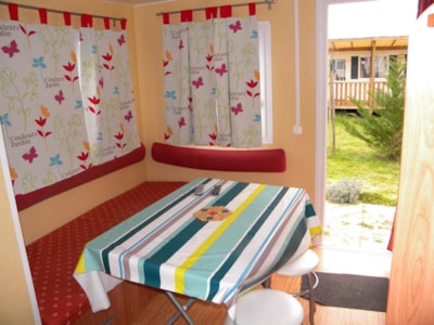 H 27 Mobilhome - 2 bedrooms - Covered terrace