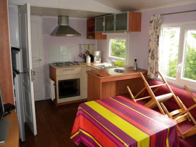 H3 Mobilhome with air conditioning - 2 bedrooms - Large terrace