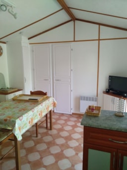 Location - H 19 Mobilhome 2 Chambres Avec Terrasse - Camping Les Catalpas