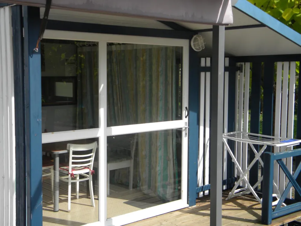 Huuraccommodatie(s) - Chalet Terras - Camping Les Catalpas
