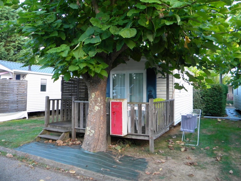 H28 Mobilhome with air conditioning - 1 bedroom conf - ideal couple 160 cm bed