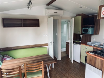H 13 MOBIL HOME 2 bedrooms - Air-conditioning -Integrated terrace