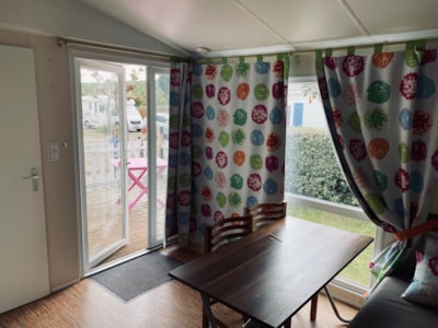 H 13 MOBIL HOME 2 bedrooms - Air-conditioning -Integrated terrace