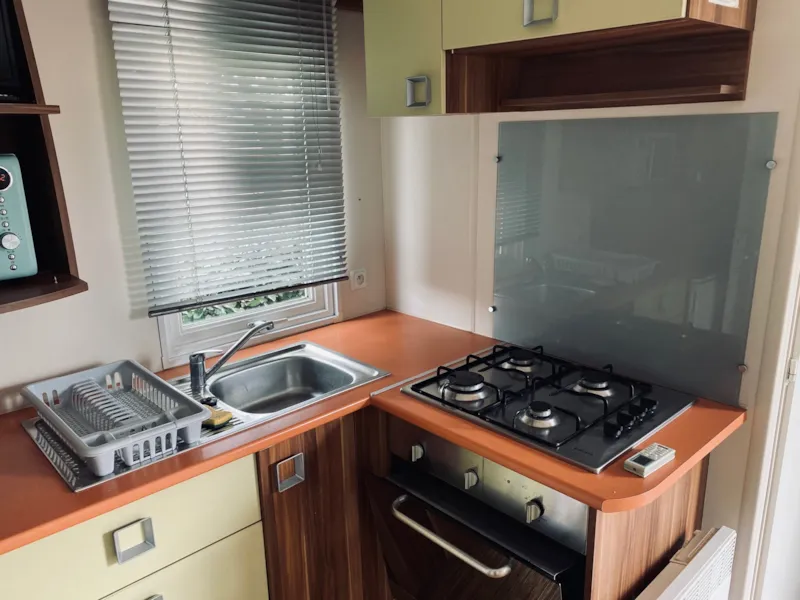 H14  Mobilhome 2Ch Clim Terrasse Intégree