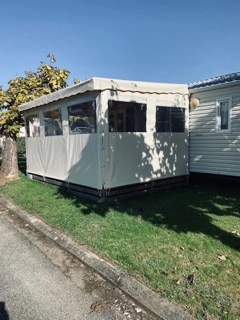 Huuraccommodatie(s) - Stacaravan Air Conditioning 2 Slaapkamers Groot Terras - Camping Les Catalpas