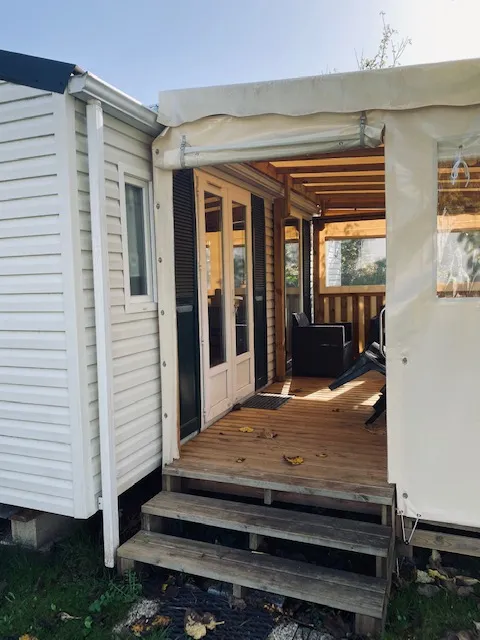 H 07 Mobilhome Clim  2 Ch Grande Terrasse