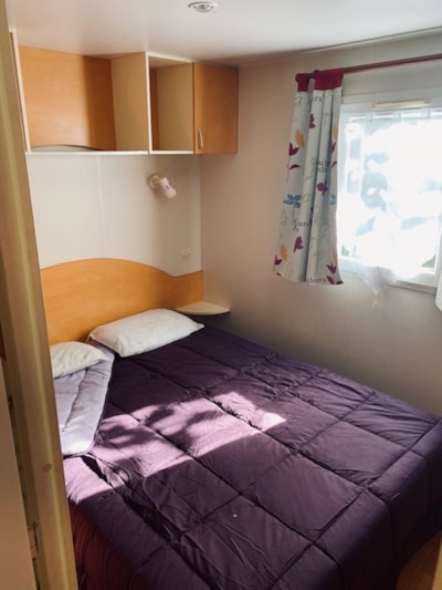 H 07 Mobilhome with air conditioning - 2 bedrooms - Large terrace