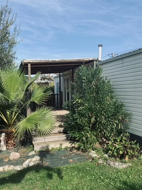 Huuraccommodatie(s) - Stacaravan H5 2 Stacaravan - Camping Les Catalpas
