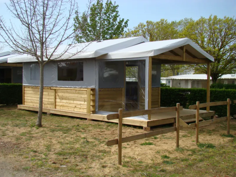 Huuraccommodatie(s) - Bungalowtent - Camping Les Catalpas