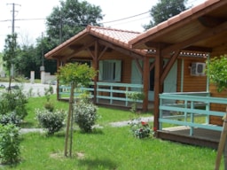 Huuraccommodatie(s) - Chalet Premium - Camping Du Plan D'eau