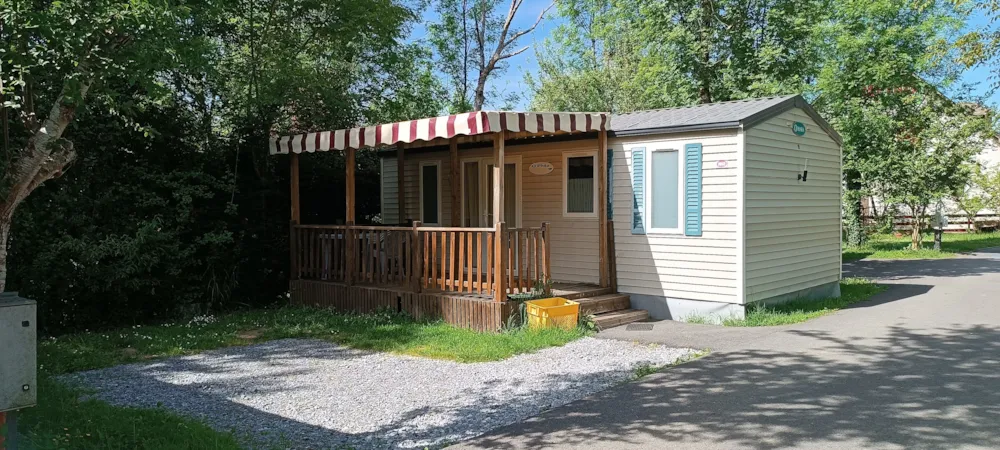 Huuraccommodatie(s) - Stacaravan O'hara 734 - 2 Slaapkamers - Camping Uhaitza Le Saison