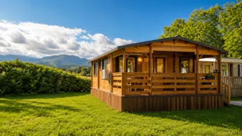 Huuraccommodatie(s) - Houten Chalet Noe - Camping Uhaitza Le Saison
