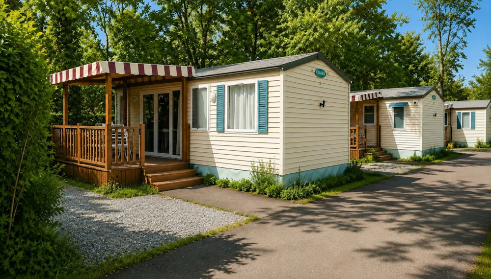 Location - Mobil-Home O'hara 834 - 3 Chambres - Camping Uhaitza Le Saison