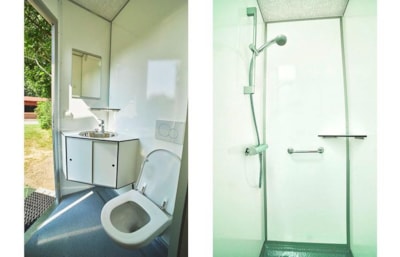 Premium pitch- electricity 12A, private sanitary facilities, 12A