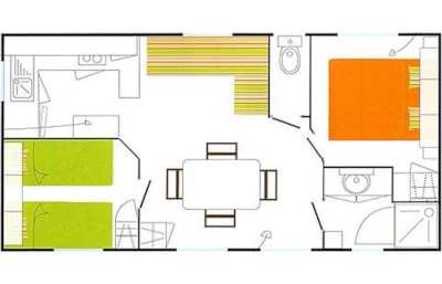 Mobile-home Luxus 2