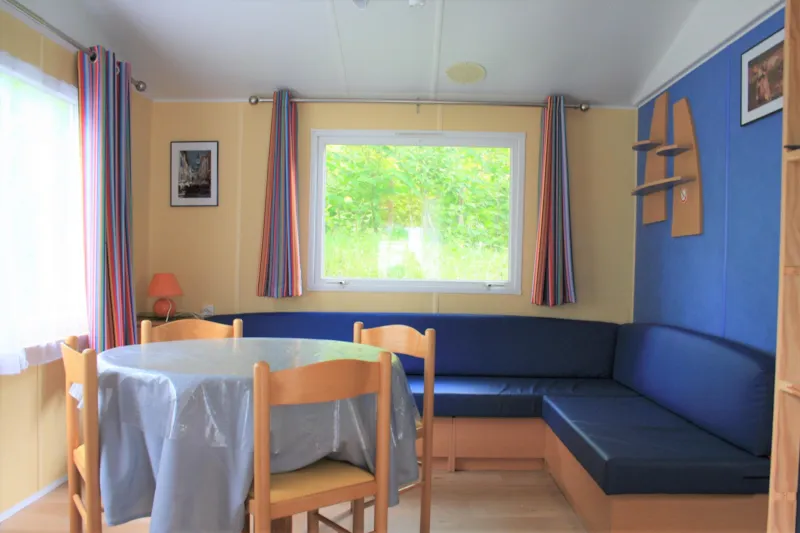 Mobil-Home 4 Places 2 Chambres  Confort Coin Salon