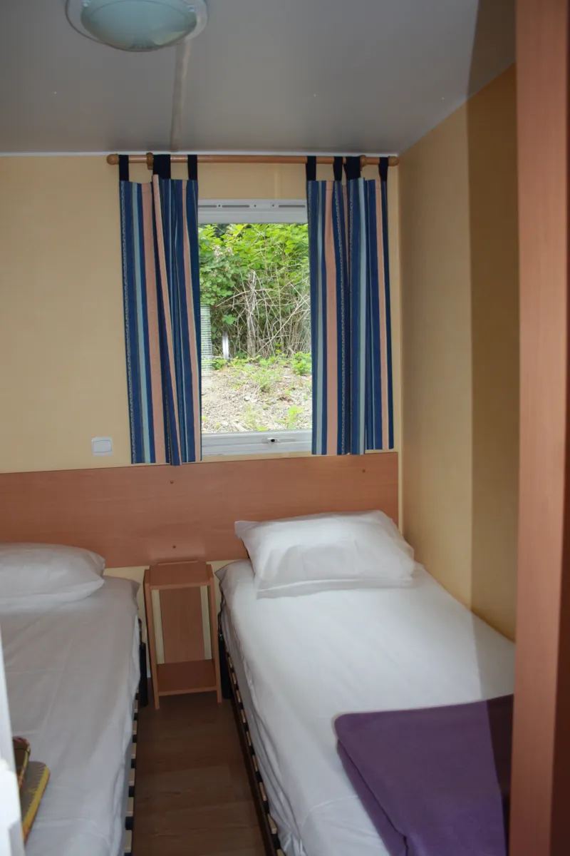 Mobil-Home 4 Places 2 Chambres  Confort Coin Salon