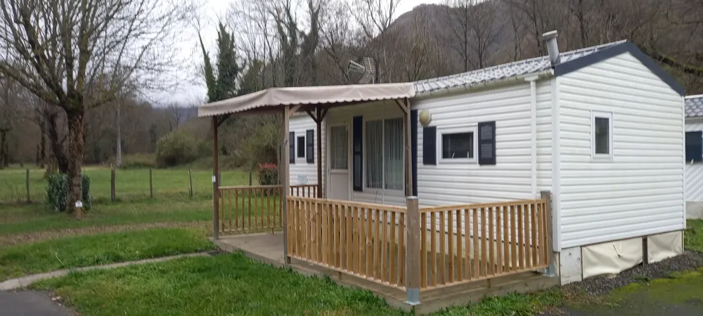 Location - Mobil-Home 4 Places 2 Chambres - Camping LE PYRENEEN