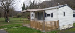 Alojamiento - Mobilhome 2 Habitaciones - Camping LE PYRENEEN