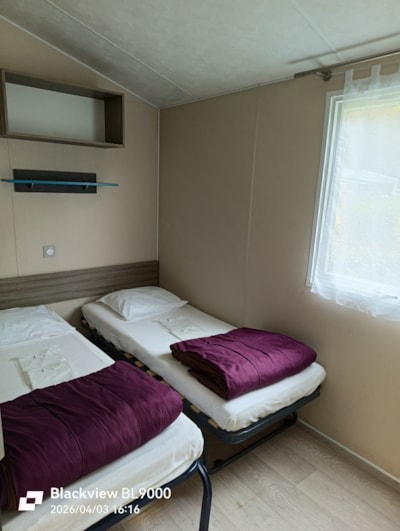 Mobile Home 2 bedrooms n°61 - adapted to the people with reduced mobility