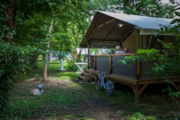 Location - Tente Lodge Kenya - Camping de Coulvée