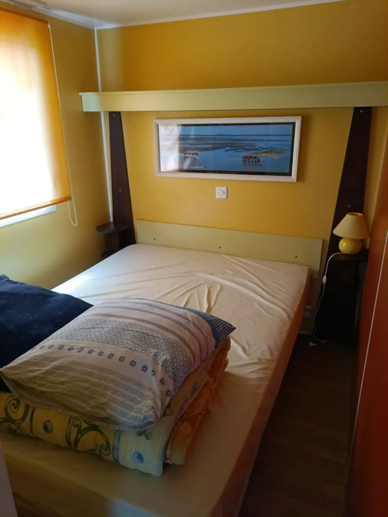 Petit Mobil-Home 2 Chambres - Terrasse En Bois Non Couverte - 20M² (R14 - 038)