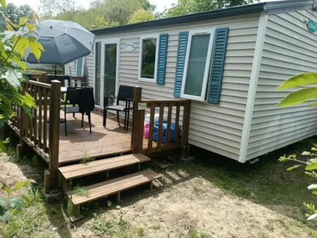 Huuraccommodatie(s) - Stacaravan (045 - 033) - 2 Slaapkamers - 30M² - Camping Le Repaire
