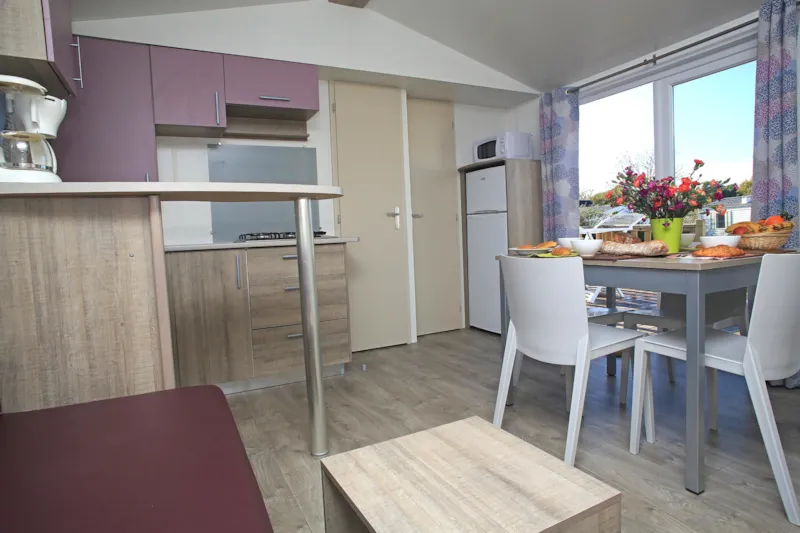 Mobil Home Confort  3 Chambres 6 Pers Avec Terrasse