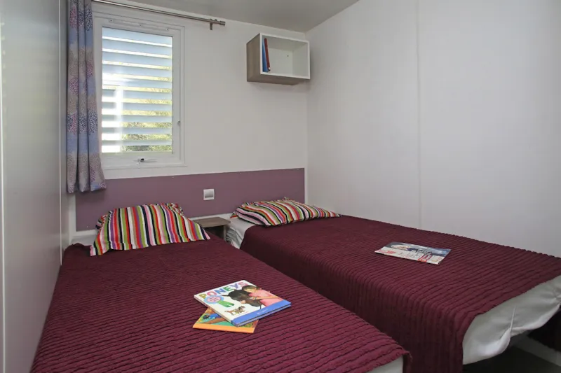 Mobil Home Confort  3 Chambres 6 Pers Avec Terrasse