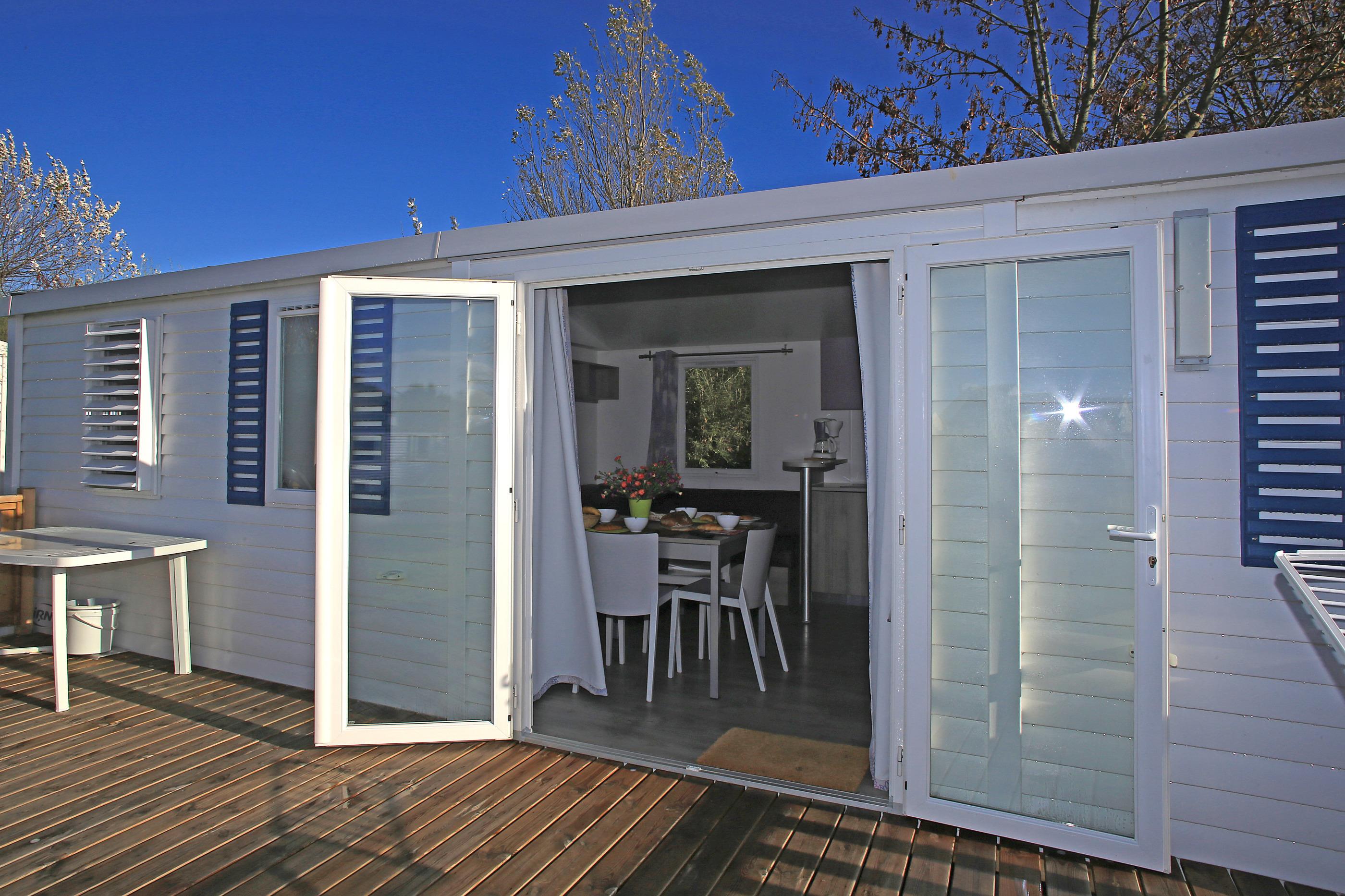 Mobil home confort  3 chambres 6 Pers avec terrasse