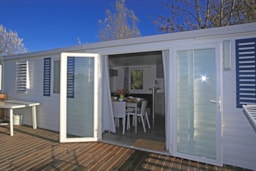 Alojamiento - Mobil-Home 3 Habitaciones 6 Personas Con Terraza - Camping Des Hautes Grées