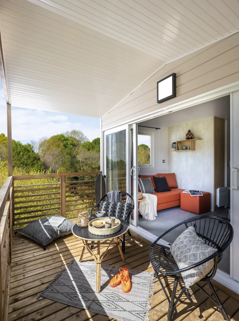Mobil Home Confort 2 Chambres Avec Terrasse