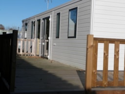 Accommodation - Mobile Home Confort  4 Bedrooms 8 People With Terrace - Camping Des Hautes Grées