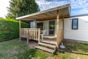 Location - Mobil Home Confort 2 Chambres Avec Terrasse - Camping Des Hautes Grées