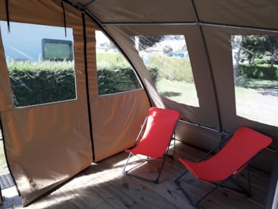 Bungalow COCO SWEET - 2 bedrooms - 16 m² - XXL awning - without sanitary facilities — 3