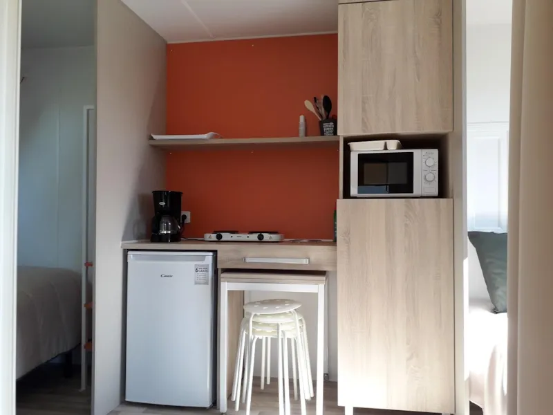 Bungalow Coco Sweet 2 Chambres - 16 M² - Auvent Xxl - Sans Sanitaire