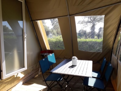 Bungalow COCO SWEET - 2 bedrooms - 16 m² - XXL awning - without sanitary facilities — 4
