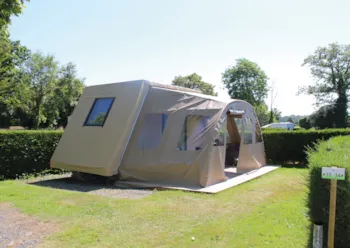 Mietunterkunft - Coco Sweet 2 Zimmer  - 16 M² - Xxl Voortent - Kein Badezimmer - Camping Le Picard