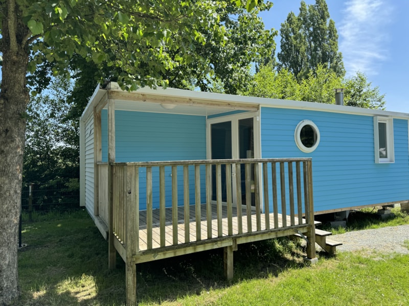 Stacaravan 29m² - 2 slaapkamers -