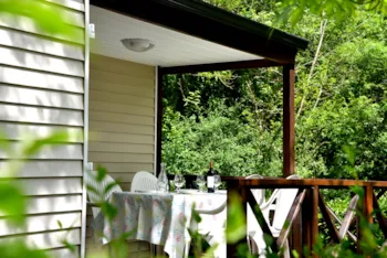 Mietunterkunft - Mobilheim Montcuq - Camping RIVIERE DE CABESSUT