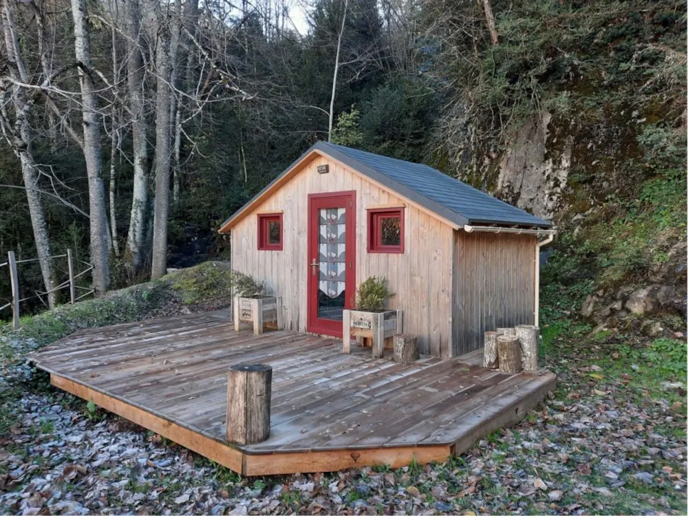 Huuraccommodatie(s) - Blokhut Forestière - Camping Les Tilleuls