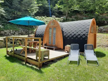 Location - Cabane Perce Neige - Camping Les Tilleuls