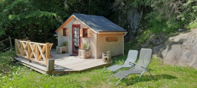 Forest cabin