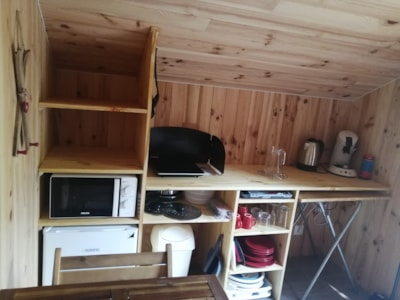Forest cabin