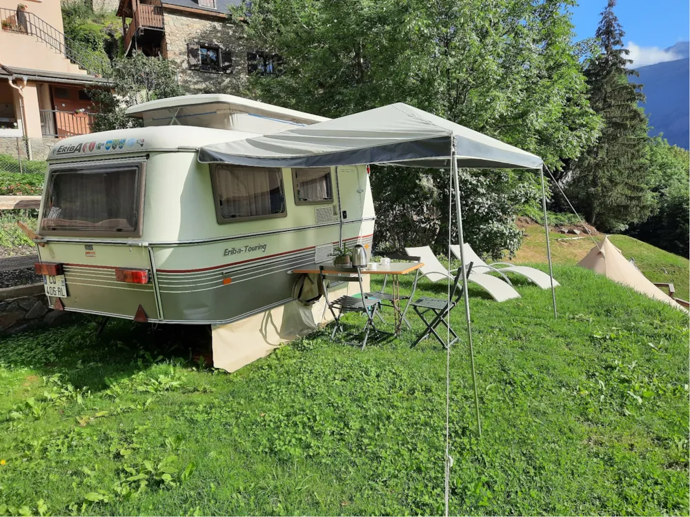 Location - Caravane Vintage - Camping Les Tilleuls