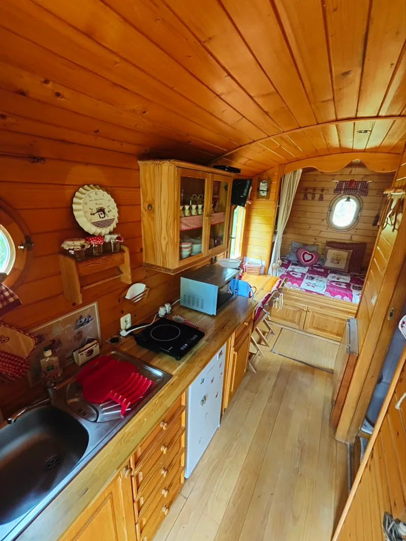 Roulotte Gentiane 12 M²