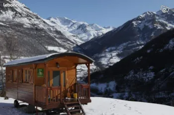 Location - Roulotte Rhododendron 18 M² - Camping Les Tilleuls