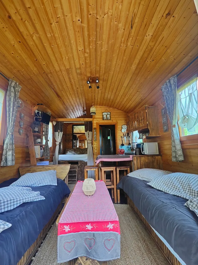 Roulotte Rhododendron 18 M²