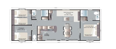Mobile home Confort Plus 40m²