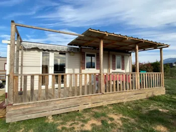 Mietunterkunft - Mobilheim Eleganzia 32M² - Camping Mas Llinas